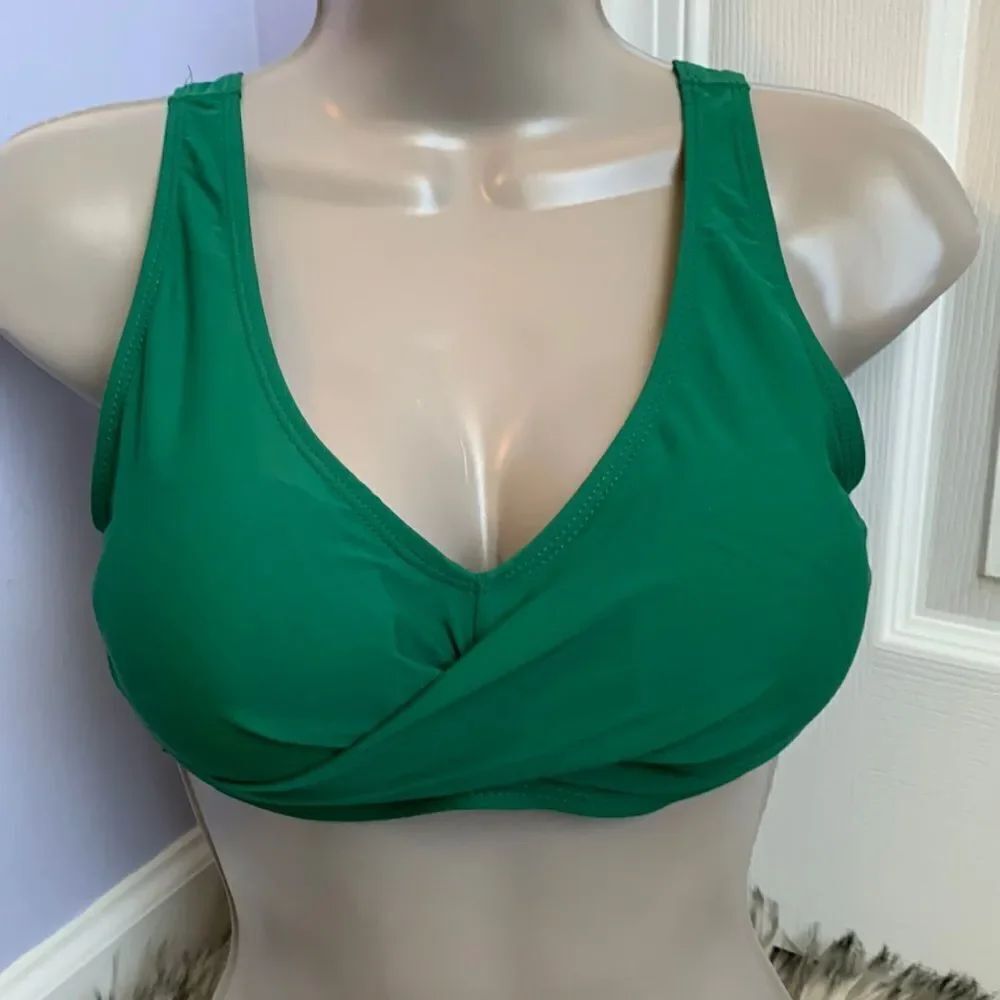 Designer Swimsuit Top Bra Swimwear M